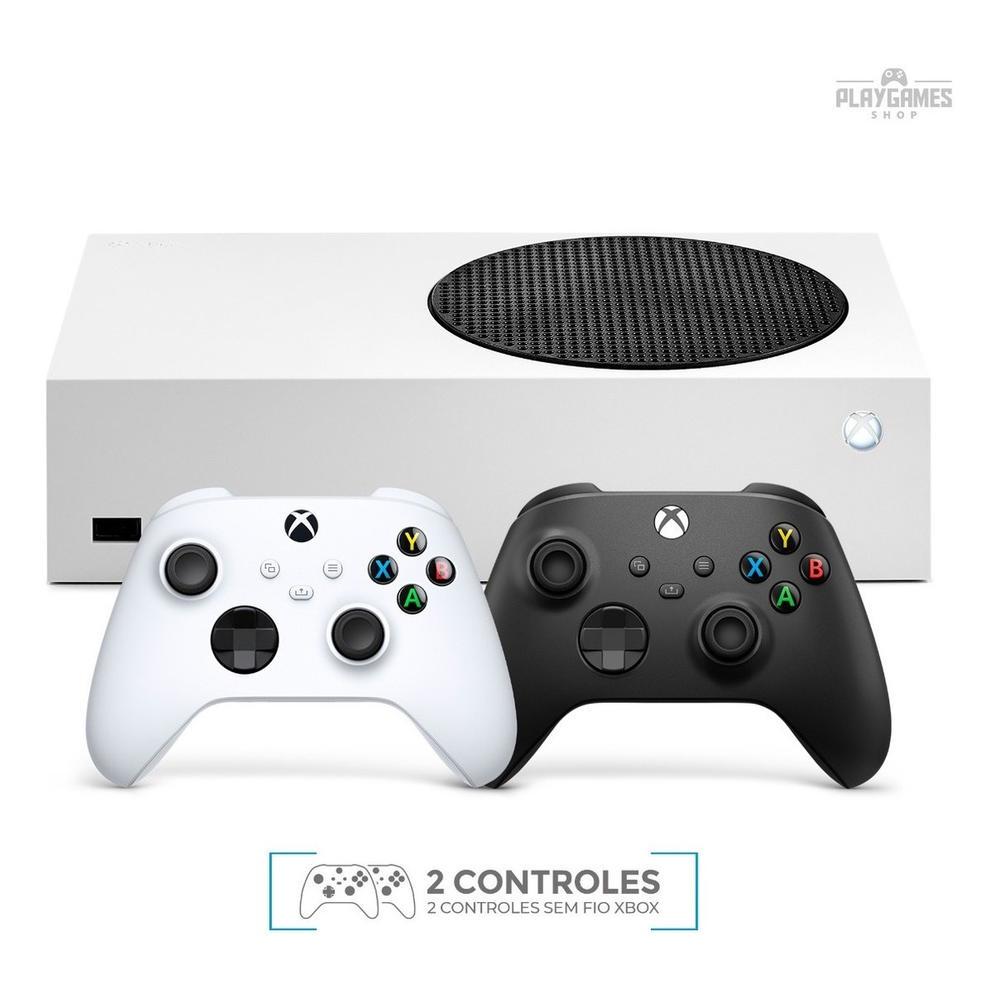 Xbox Series S 512gb Ssd Nova Geração C 2 Controles - Woozen