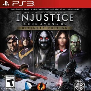 Injustice Among of Us Ultimate Edition Dublado Midia Digital Ps3