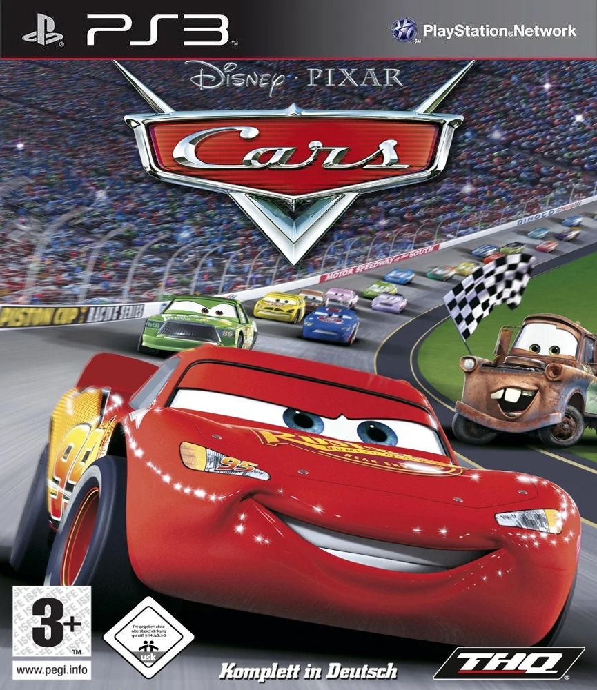 Disney Pixar Carros (Clássico Ps2) Midia Digital Ps3