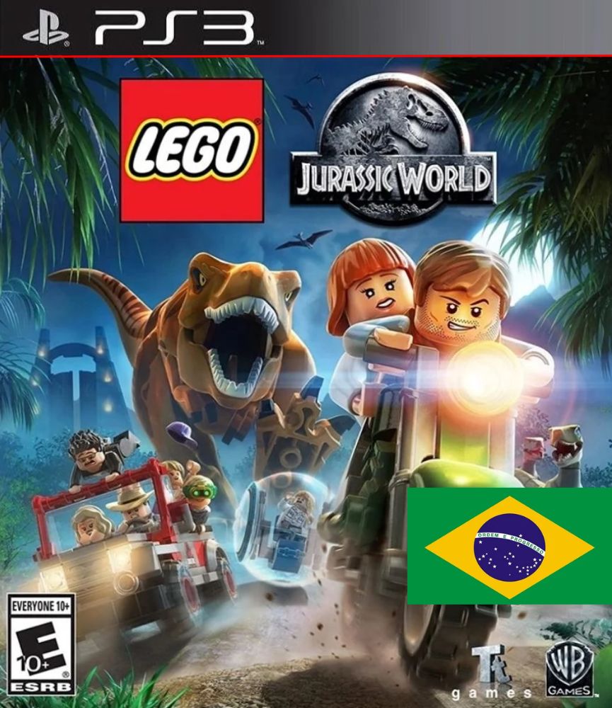 LEGO Jurassic World Dublado BR Midia Digital Ps3