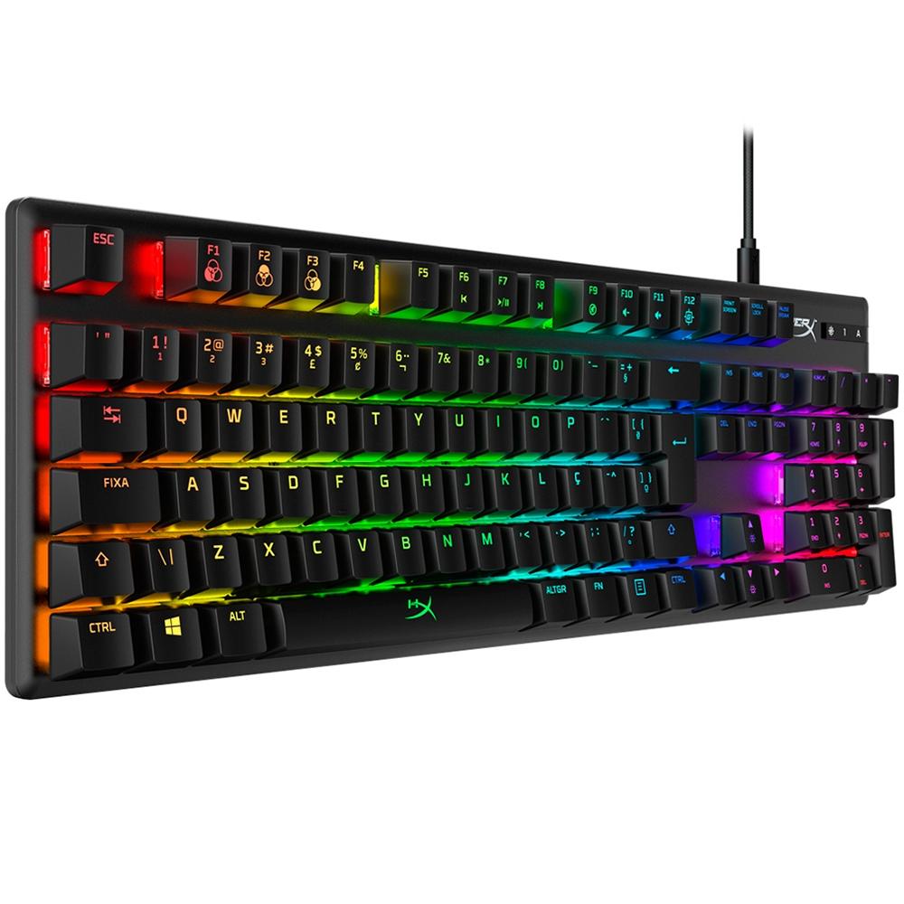 Teclado Mec?nico Gamer HyperX Alloy Origins, RGB, Switch HyperX Red, ABNT2 - Imagem 3